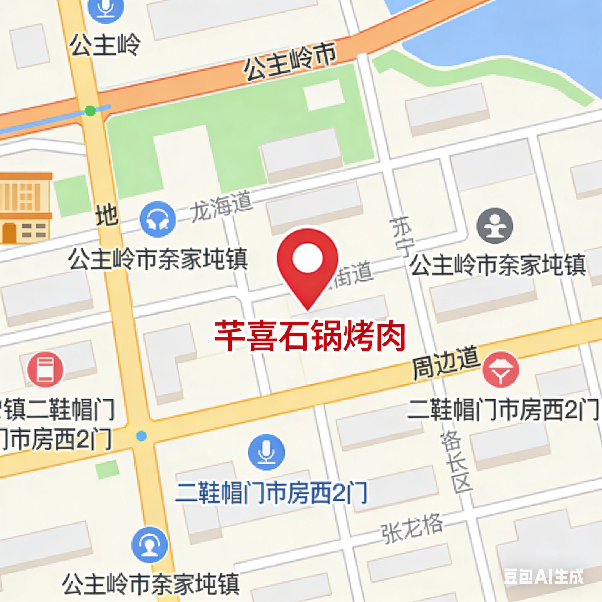 芊喜石锅烤肉位置地图